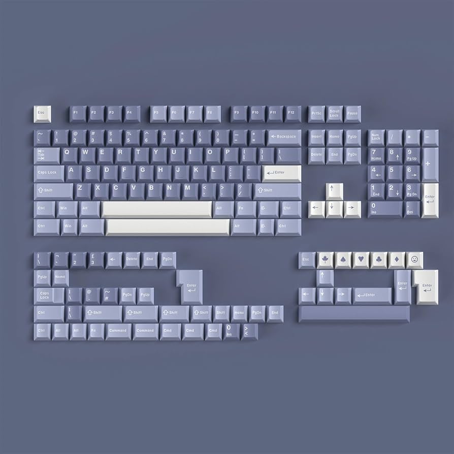 Amazon.com: Sumgsn 163 Keys Doubleshot Keycaps Set Cherry